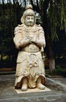 Stone Warrior, Sacred Way, Ming Tombs, Beijing
